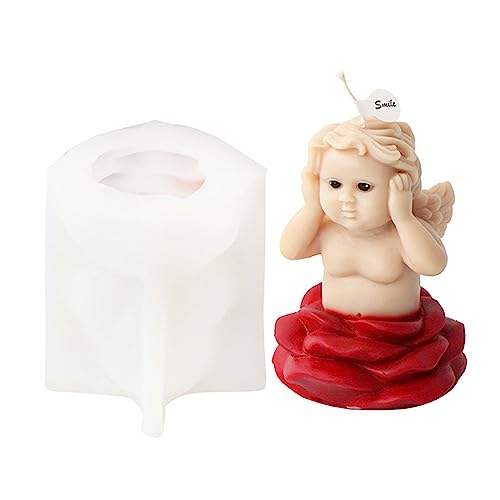 Kleines Mädchen Silikonform Figur Aromatherapys Kerze Schimmel Form Baby Duft Kerze Home Ornament Kleines Mädchen Silikonform Figur Aromatherapys Kerze Schimmel Form Baby Duft Kerze Home Ornament von jojnsha