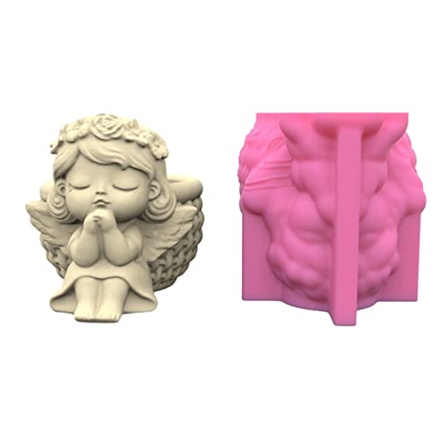Kranzmädchen Vase Silikonform Duft Zement Orament Hausgemachte Blütenschimmelform Stifthalter Harzform Basteln Handgefertigte Gipsbetonkristallharz Epoxidform Sukkulente Pflanze Vase Gypsumzement von jojnsha