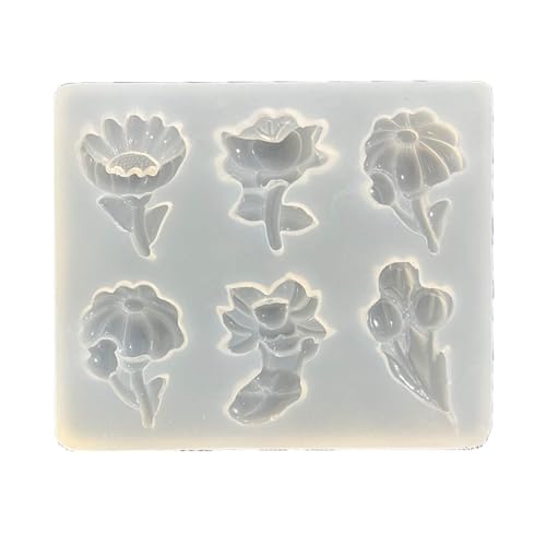 Kristallblume Silikonform Epoxidharz Shaker Ohrringe Schlüsselbund Anhänger Zubehör BRÜFUNGEN JUDER MAIMER Kristallblume Silikonform Epoxidharz Shaker Ohrringe Schlüsselbund Anhänger Zubehör BRÜFUNGEN JUDER MAIMER von jojnsha