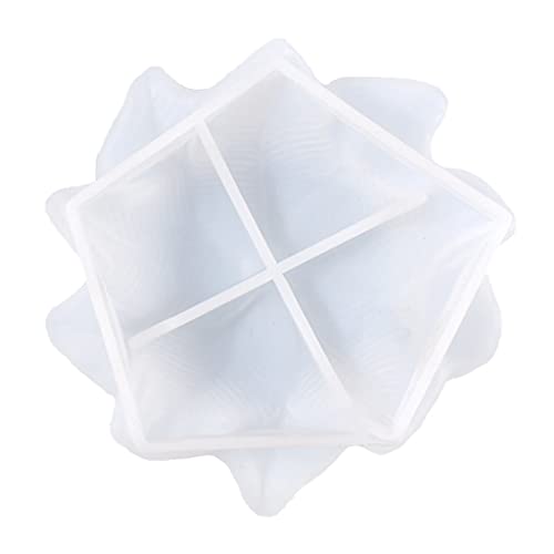 Kunsthandwerk Seife Kerze Gussform Bastelfruchtschale Handgefertigtes Blattplatten Gips Silikon Handwerk Schmuck Organizer Grinktrinktierhalter Gusswerkzeuge von jojnsha