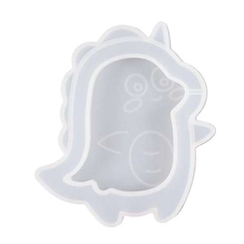 Sanduhr-Dinosaurier-Harzgussform für handgefertigten Schmuck, Silikon-Anhänger, Schlüsselanhänger, Ohrringe, Charm, Epoxidharz von jojnsha