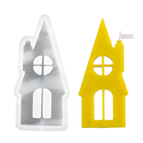 Silikonform für Kaminhaus, Miniaturdekoration, Epoxidharz für und Dekorationen von jojnsha