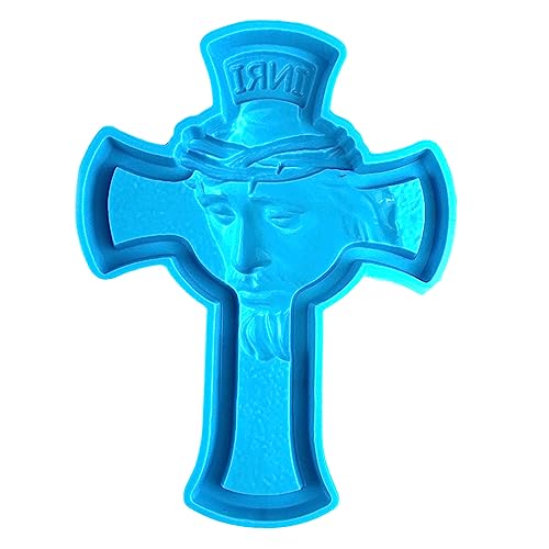 Silikonform für Menschen, Gesichtsdekoration, Schreibtisch-Wandbehang, Ornament, Kristall-Epoxidharz-Formen von jojnsha
