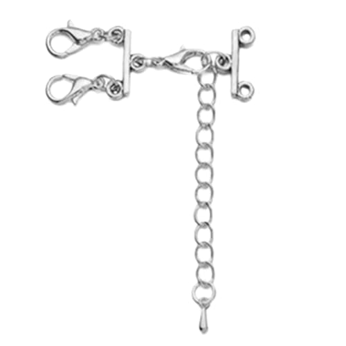 Stylish Rohr Lock Halskette Verschlüsse Armband Schichtschichtverschlüsse Multi Rohrschloss Halsketten Verschlachen Separatorlegierung von jojnsha