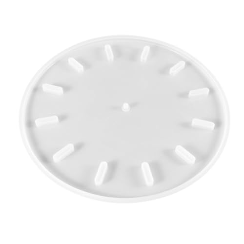Uhr Silikonform Runde Uhr Wand Hänge Dekorative Spiegelharz Epoxid Mit Zeiger Handgefertigtes Werkzeug Silikonform Schmuck Schmuck von jojnsha