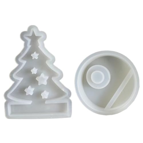 Weihnachtsbaumschmuck, Silikonformen, anpassbar, Weihnachtsbaumhalter, Formen für Heimdekorationen von jojnsha