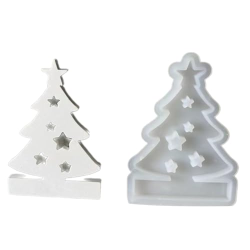 Weihnachtsbaumschmuck, Silikonformen, anpassbar, Weihnachtsbaumhalter, Formen für Heimdekorationen von jojnsha