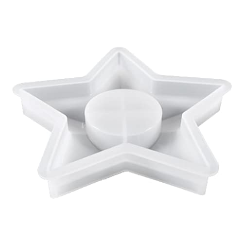 for Creative Holder Silikonform Blume Stern Windmühle Kerzenständer Form Kristall Epoxidharz Tablett Moul for Creative Holder Silikonform Blume Stern Windmühle Kerzenständer Form Kristall Epoxidharz Tablett Moul von jojnsha