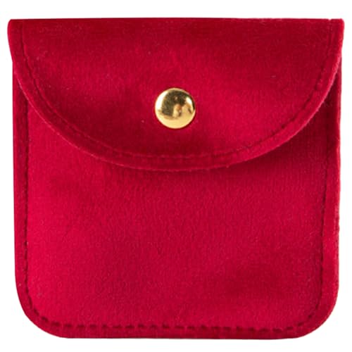 jojnsha Stilvoller Flanellschmuck Aufbewahrung Beutel Zeitgenössischer Schmuckverpackung Tasche Handy Story Container Für Schmucksammler von jojnsha