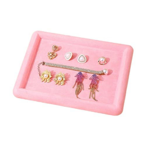 jojnsha Vielseitiger Schmuck Aufbewahrungsfach Velvierty Ohrringe Ringe Halskette Anhänger Armband Halbschubstell Tablett jojnsha Vielseitiger Schmuck Aufbewahrungsfach Velvierty Ohrringe Ringe Halskette Anhänger Armband Halbschubstell Tablett von jojnsha