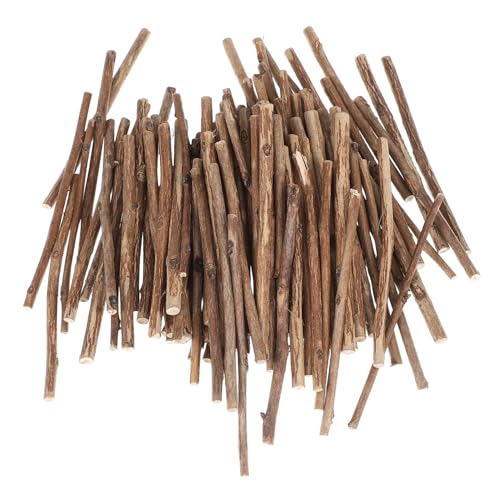 100Stücke Lange DIY Holzstäbe Durchmesser Natürlichem Teebaumholz für Bastelprojekte Foto Requisiten und Weihnachtsdekorationen von jojofuny