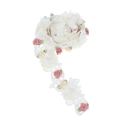 Spitzenband Kunstperlenband Zum Nähen Und Basteln – Rosenmusterbesatz Für Blumenstrauß Dekoration Scrapbooking &Amp; Home Decor Spitzenband Kunstperlenband Zum Nähen Und Basteln – Rosenmusterbesatz Für Blumenstrauß Dekoration Scrapbooking &Amp; Home Decor von jojofuny