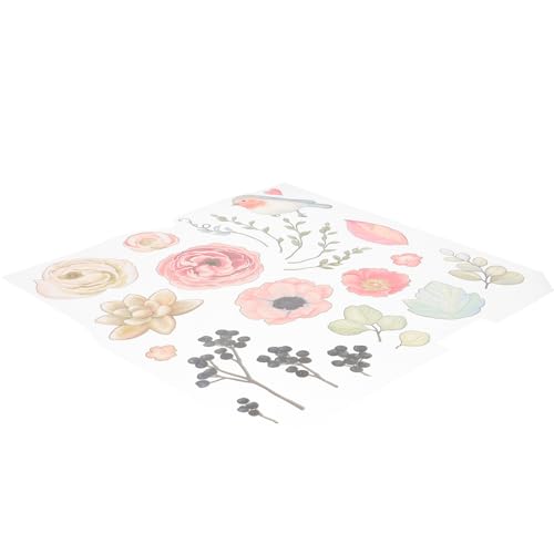 jojofuny 1 Blatt Aufbügelbare Patches mit Blumen und Vögeln Wasserdichte Transferaufnäher für Kleidung T Shirts Taschen Kreative Bügelbilder zum Gestalten und Verzieren jojofuny 1 Blatt Aufbügelbare Patches mit Blumen und Vögeln Wasserdichte Transferaufnäher für Kleidung T Shirts Taschen Kreative Bügelbilder zum Gestalten und Verzieren von jojofuny