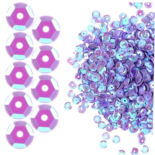jojofuny 1 Dekorationsmaterialien Mit Pailletten Pailletten-bastelarbeiten Schillernder Glitzer Hotfix Nähen Stickerei Pailletten Handwerk Pailletten Zum Basteln Farbig Funkeln Acryl Violet jojofuny 1 Dekorationsmaterialien Mit Pailletten Pailletten-bastelarbeiten Schillernder Glitzer Hotfix Nähen Stickerei Pailletten Handwerk Pailletten Zum Basteln Farbig Funkeln Acryl Violet von jojofuny