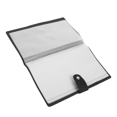 jojofuny 1 Notiz Aufbewahrungsordner Business Ordner Desktop Dateihülle Rechnungsalbum Ordner Bill Office Organizer Ablagebehälter Reise Datei Organizer Quittungs Organizer Schwarz von jojofuny