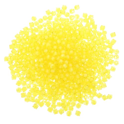 jojofuny 1 Packung Acrylperlen Quetschperlen Pop-Perlen Herstellung Perlen Masse Perlen zum Basteln Perlen für Heimwerker Perlen für Armbänder Perlen für Armband Schmuck Abstandsperlen Gelb jojofuny 1 Packung Acrylperlen Quetschperlen Pop-Perlen Herstellung Perlen Masse Perlen zum Basteln Perlen für Heimwerker Perlen für Armbänder Perlen für Armband Schmuck Abstandsperlen Gelb von jojofuny
