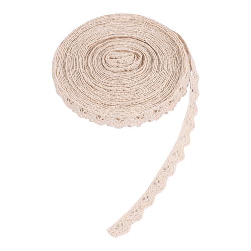 jojofuny 1 Rolle 10 Baumwollspitze Weiß Herstellung Stoffspitze Basteln Nähen Welle Baumwolle Schnürsenkel Für Hochzeit Schleife Kanten Machen Streifen Spitzenbesatz Baumwollfaden jojofuny 1 Rolle 10 Baumwollspitze Weiß Herstellung Stoffspitze Basteln Nähen Welle Baumwolle Schnürsenkel Für Hochzeit Schleife Kanten Machen Streifen Spitzenbesatz Baumwollfaden von jojofuny
