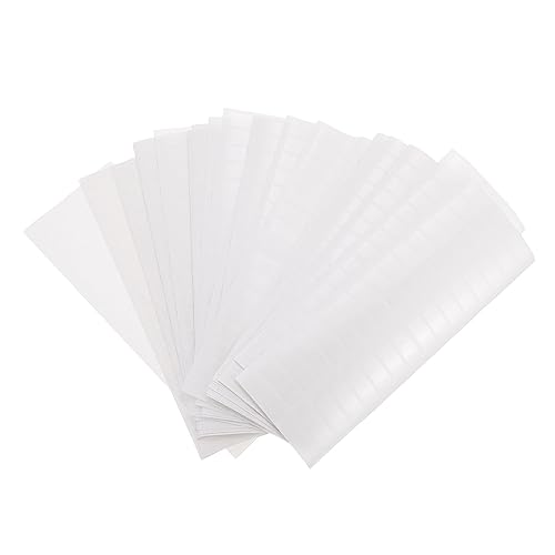 jojofuny 1 Rolle 1000 Stück Siegel Aufkleber Etiketten Durchsichtiges Aufkleberpapier Siegelaufkleber Für Abziehbilder Für Nägel Geschenksiegelaufkleber Pvc Selbstklebend von jojofuny