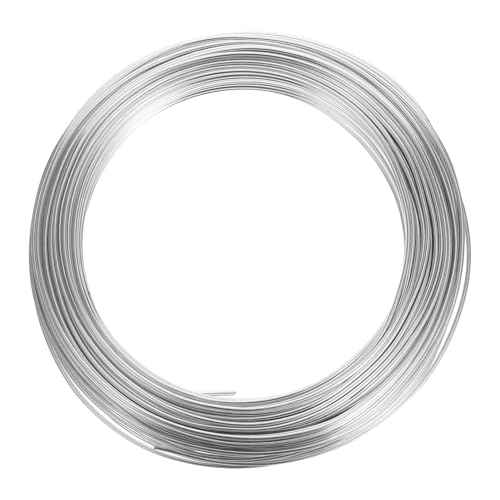 jojofuny 1 Rolle Aluminiumdraht 098 Fuß Biegbarer Metalldraht 15 Mm Für Die Schmuckherstellung Modellierung Puppenherstellung Blumenarrangements Und Heimwerkerarbeiten jojofuny 1 Rolle Aluminiumdraht 098 Fuß Biegbarer Metalldraht 15 Mm Für Die Schmuckherstellung Modellierung Puppenherstellung Blumenarrangements Und Heimwerkerarbeiten von jojofuny