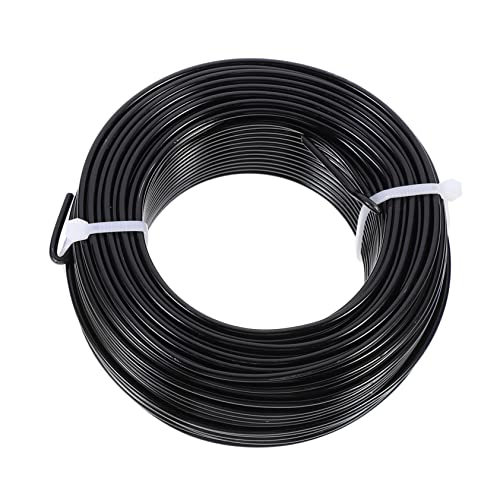 jojofuny 1 Rolle Aluminiumdrahtmaterial Perlendraht Schmuckzubehör Schmuck Draht Schmuckdraht Biegbarer Aluminiumdraht Ankerdraht Drahtwickeldraht Basteldraht Schmuck Aluminiumdraht Schwarz von jojofuny