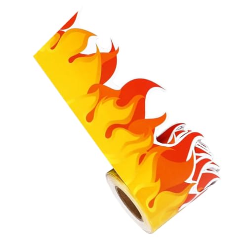 jojofuny 1 Rolle Aufkleber mit Flammenrand büro dekoration schule thema grenze Bulletinboarder Rahmen für Pinnwand Pinnwandränder schwarz Aufkleber aus beschichtetem Papier jojofuny 1 Rolle Aufkleber mit Flammenrand büro dekoration schule thema grenze Bulletinboarder Rahmen für Pinnwand Pinnwandränder schwarz Aufkleber aus beschichtetem Papier von jojofuny