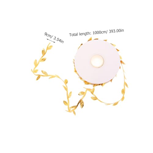 jojofuny 1 Rolle Blattdesign Geschenkband DIY Dekorationsband für Blumensträuße und Bastelprojekte Breites Hochwertiges Vielseitiges Band Farben von jojofuny