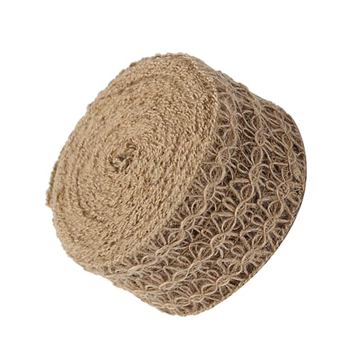 jojofuny 1 Rolle Blumenmuster Jute Dekorationsschnur Handgewebte Bastel Schnur Hochwertigem Material für Diy Projekte und Partydekoration jojofuny 1 Rolle Blumenmuster Jute Dekorationsschnur Handgewebte Bastel Schnur Hochwertigem Material für Diy Projekte und Partydekoration von jojofuny