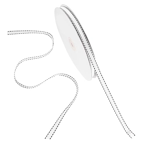 jojofuny 1 Rolle Breites Diy Geschenkband für Bastelprojekte Yards Weißes Dekorationsband für Schleifen und Geschenkverpackungen für Hochzeiten Partys und Dekorationen von jojofuny