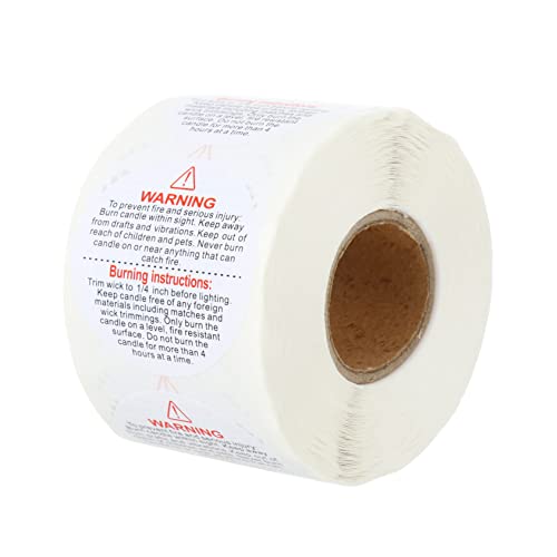 jojofuny 1 Rolle Candle Safety Label Warnaufkleber Warnschilder zum Schmelzen von Wachs Warnlabel Warnscheiben Vorsicht Aufkleber Flaschen Etiketten Klebeetikett Papier jojofuny 1 Rolle Candle Safety Label Warnaufkleber Warnschilder zum Schmelzen von Wachs Warnlabel Warnscheiben Vorsicht Aufkleber Flaschen Etiketten Klebeetikett Papier von jojofuny