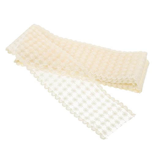 jojofuny 1 Rolle Diy Spitzenband für Handarbeiten Elegantes Rüschiges Spitzenband für Projekte für Kleidung Haarschmuck und Dekorationen Hochwertige Verarbeitung Vielseitig Einsetzbar von jojofuny