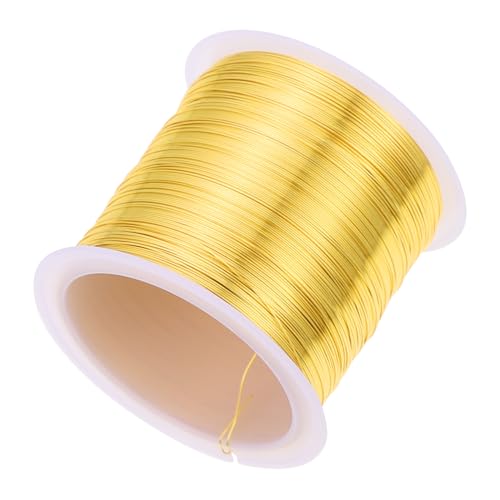 jojofuny 1 Rolle Draht Schmuck Kupferdraht für DIY Bastelprojekte Flexibel und Praktisch für Armbänder Ohrringe und Haaraccessoires für Kreative Bastler jojofuny 1 Rolle Draht Schmuck Kupferdraht für DIY Bastelprojekte Flexibel und Praktisch für Armbänder Ohrringe und Haaraccessoires für Kreative Bastler von jojofuny
