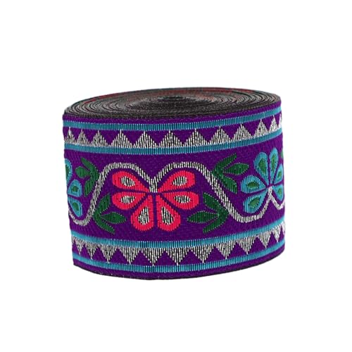 jojofuny 1 Rolle Ethnisches Jacquard Band für Kleidung Breites Langlebiges Farbechtes Ribbon für Diy Projekte für Bekleidungsaccessoires und Handarbeiten jojofuny 1 Rolle Ethnisches Jacquard Band für Kleidung Breites Langlebiges Farbechtes Ribbon für Diy Projekte für Bekleidungsaccessoires und Handarbeiten von jojofuny