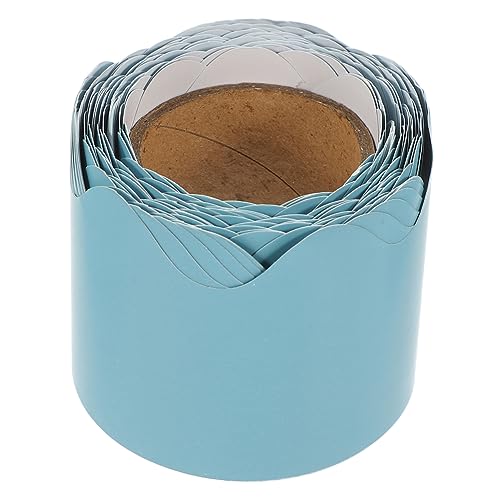 jojofuny 1 Rolle Festival-Accessoires Planke Tafel trimmen Dekorationen Wand bürodeko büro dekoration die grenze tapetenablöser border zarter Besatz Grenzpapier beschichtetes Papier Blue jojofuny 1 Rolle Festival-Accessoires Planke Tafel trimmen Dekorationen Wand bürodeko büro dekoration die grenze tapetenablöser border zarter Besatz Grenzpapier beschichtetes Papier Blue von jojofuny
