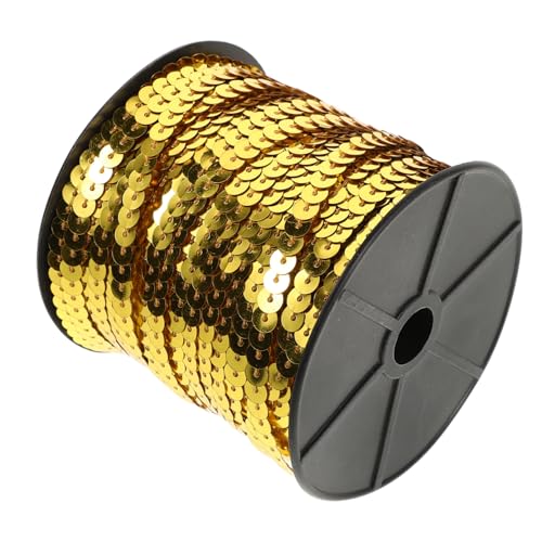 jojofuny 1 Rolle Flacher Paillettenstreifen, Metallische Pailletten, Stoffflitter, Weihnachtsbaumschmuck, Zierbesatz Für Bastelarbeiten, Diy-paillettenfransen, Nähen, Kostümzubehör jojofuny 1 Rolle Flacher Paillettenstreifen, Metallische Pailletten, Stoffflitter, Weihnachtsbaumschmuck, Zierbesatz Für Bastelarbeiten, Diy-paillettenfransen, Nähen, Kostümzubehör von jojofuny