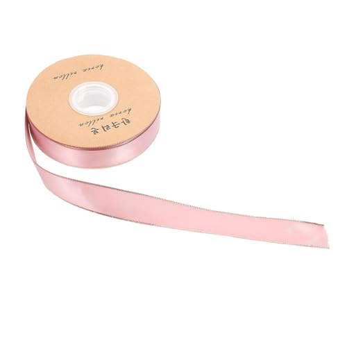 jojofuny 1 Rolle Gold Satinband für Diy Bastelarbeiten Doppelseitiges Geschenkband für Verpackungen Tischdekorationen und Bastelprojekte Langes Schneidbares Band für Designs und von jojofuny