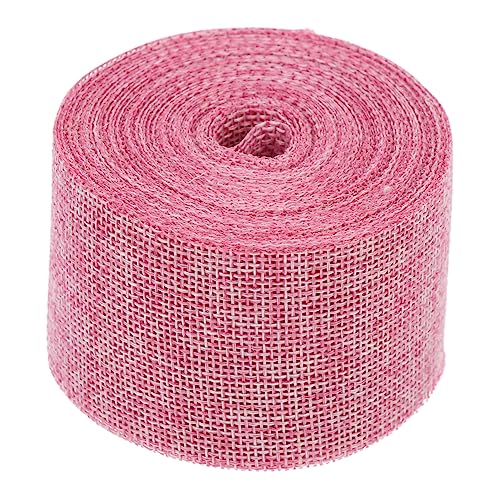 jojofuny 1 Rolle Gurtbandimitat aus Leinen seidenband ribbon Geschenkdekoration hohzeitdeko hochzeitsringe farbig Bast Wickelband für Jute Buntes Band Hanfbänder Banddekor betäuben Rosa jojofuny 1 Rolle Gurtbandimitat aus Leinen seidenband ribbon Geschenkdekoration hohzeitdeko hochzeitsringe farbig Bast Wickelband für Jute Buntes Band Hanfbänder Banddekor betäuben Rosa von jojofuny