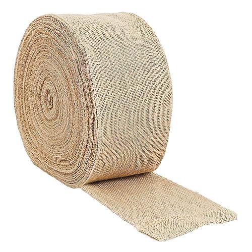 jojofuny 1 Rolle Jute Geschenkband Natürliche Jute für DIY Bastelarbeiten Partydekoration Hochzeitsgestaltung Robustes und Vielseitiges Verpackungsband Vintage Stil für Projekte jojofuny 1 Rolle Jute Geschenkband Natürliche Jute für DIY Bastelarbeiten Partydekoration Hochzeitsgestaltung Robustes und Vielseitiges Verpackungsband Vintage Stil für Projekte von jojofuny