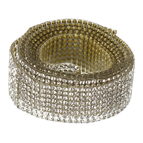 jojofuny 1 Rolle Klebebohrer Strassband Gürtel Streifen Klebstoff -strasssteine Verzierungen Handwerk Goldene Strasssteine Verpackung Glänzend Strass Wrap Für Die Hochzeit Harz Weiß jojofuny 1 Rolle Klebebohrer Strassband Gürtel Streifen Klebstoff -strasssteine Verzierungen Handwerk Goldene Strasssteine Verpackung Glänzend Strass Wrap Für Die Hochzeit Harz Weiß von jojofuny