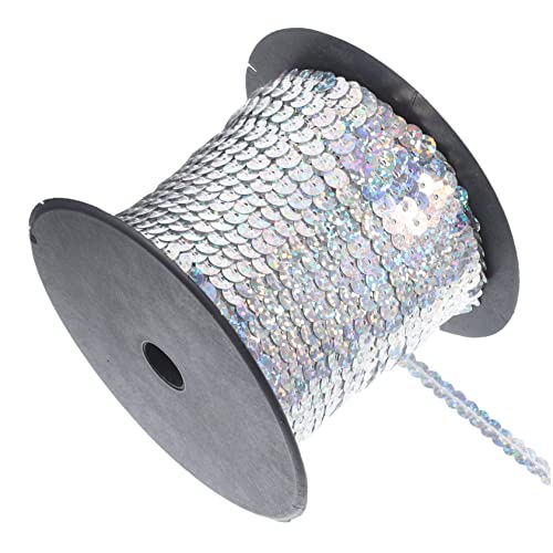 jojofuny 1 Rolle PVC Paillettenband Yards Diy Dekoration für Kleidung Taschen und Handwerk Schillernde Runde Pailletten Einfach zu Verarbeiten und Wiederverwendbar Bastelprojekte jojofuny 1 Rolle PVC Paillettenband Yards Diy Dekoration für Kleidung Taschen und Handwerk Schillernde Runde Pailletten Einfach zu Verarbeiten und Wiederverwendbar Bastelprojekte von jojofuny