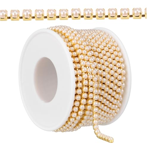 jojofuny 1 Rolle Perlenkette Groß Zum Basteln Perlenbesatz Zierliche Perlen Kunstperlen Perlenkette Künstliche Verzierungen Basteln Von Schmuck Perlenapplikationen Besatzstränge jojofuny 1 Rolle Perlenkette Groß Zum Basteln Perlenbesatz Zierliche Perlen Kunstperlen Perlenkette Künstliche Verzierungen Basteln Von Schmuck Perlenapplikationen Besatzstränge von jojofuny