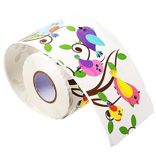 jojofuny 1 Rolle Pinnwand Dekorationsaufkleber Wasserdichte Border Sticker für Klassenzimmer Büro Kindergarten Selbstklebende Papierbordüren mit Mustern für Raumgestaltung und Partys von jojofuny