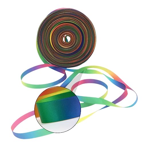 jojofuny 1 Rolle Regenbogenband Basteln Pastell Party Wickelband Geschenkband Verpackung Netzband Dekorativ Bänder Zum Verpacken Rotes Band Goldkuchenband Blumen- Dickes Band Polyester Bunt jojofuny 1 Rolle Regenbogenband Basteln Pastell Party Wickelband Geschenkband Verpackung Netzband Dekorativ Bänder Zum Verpacken Rotes Band Goldkuchenband Blumen- Dickes Band Polyester Bunt von jojofuny