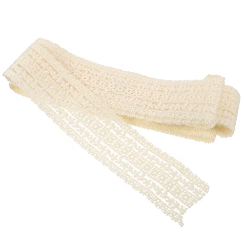 jojofuny 1 Rolle Spitzenband für Diy Dekoration Elegantes Stickspitzen Lace für Haarschmuck und Bastelarbeiten für Kleidung Vorhänge Tischdecken und Mehr von jojofuny