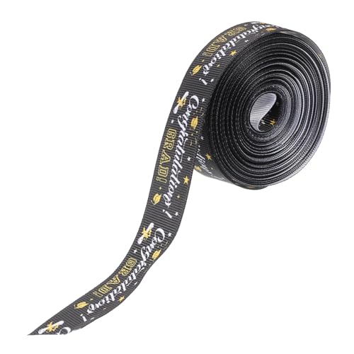 jojofuny 1 Rolle Staffelungsband seidenband ribbon geschenktüten geschenkband rolle -sack nähen farbig Dekorativ Herstellung Bögen Wickelband Band zum Verpacken Abschlussband Stoff von jojofuny