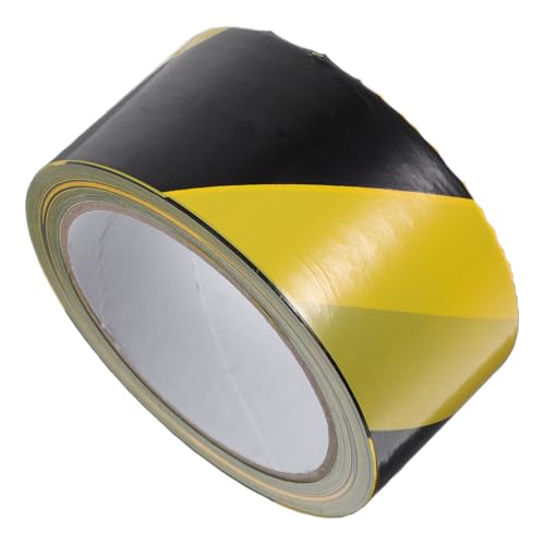 jojofuny 1 Rolle Warnband, Gestreiftes Warnband, Nicht Klebendes Gefahrenband, Sicherheitsband, Absperrband Zur Gefahrenmarkierung, Bodenmarkierungsband jojofuny 1 Rolle Warnband, Gestreiftes Warnband, Nicht Klebendes Gefahrenband, Sicherheitsband, Absperrband Zur Gefahrenmarkierung, Bodenmarkierungsband von jojofuny