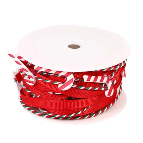 jojofuny 1 Rolle Weihnachtsband Multifunktionales DIY Dekoband für Weihnachtsbaum und Bastelarbeiten Strapazierfähiges und Faltenbeständiges Material für Kreative Projekte und Festliche jojofuny 1 Rolle Weihnachtsband Multifunktionales DIY Dekoband für Weihnachtsbaum und Bastelarbeiten Strapazierfähiges und Faltenbeständiges Material für Kreative Projekte und Festliche von jojofuny