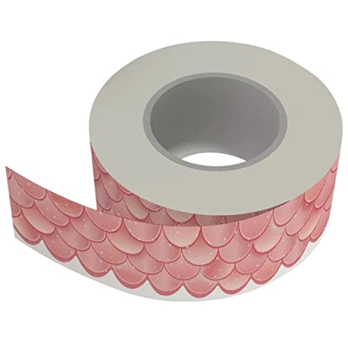 jojofuny 1 Rolle Wellenbrettaufkleber Klassenzimmer Dekorationen Schule Abziehbild Pinnwand Bordürendekor Bordürenaufkleber für Tafeln Kupferplattenaufkleber Rosa jojofuny 1 Rolle Wellenbrettaufkleber Klassenzimmer Dekorationen Schule Abziehbild Pinnwand Bordürendekor Bordürenaufkleber für Tafeln Kupferplattenaufkleber Rosa von jojofuny