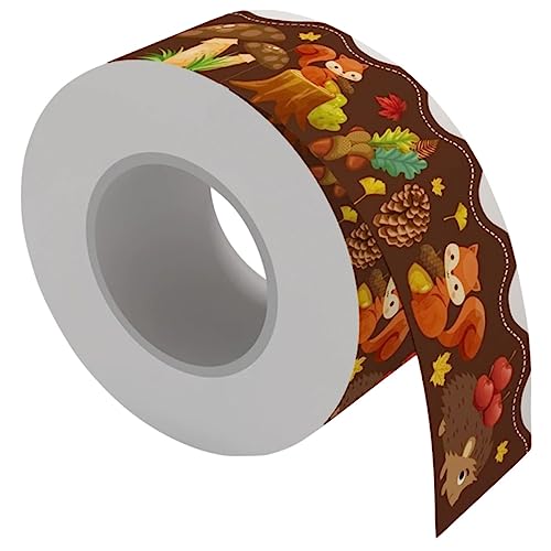 jojofuny 1 Rolle Wellenförmige Pinnwand Bordüre Aufkleber für Klassenzimmer und Büro Selbstklebend Dekorativ für Herbst Dekorationen jojofuny 1 Rolle Wellenförmige Pinnwand Bordüre Aufkleber für Klassenzimmer und Büro Selbstklebend Dekorativ für Herbst Dekorationen von jojofuny