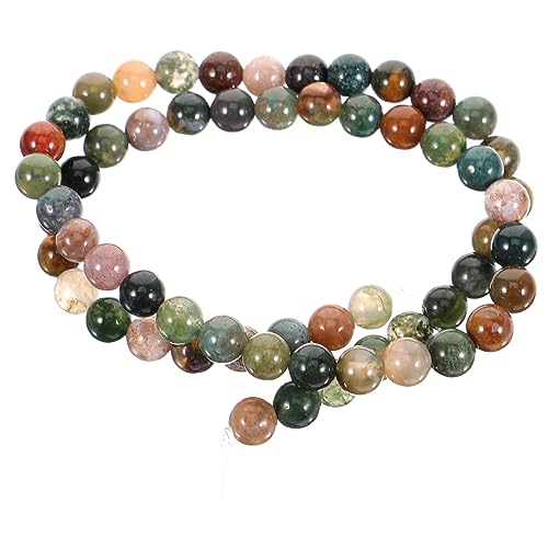 jojofuny 1 Saite Naturstein Spacer Perlen für DIY Armbänder Chakra Beads für Schmuckherstellung Runde Lose Perlen Indischem für Bastelprojekte jojofuny 1 Saite Naturstein Spacer Perlen für DIY Armbänder Chakra Beads für Schmuckherstellung Runde Lose Perlen Indischem für Bastelprojekte von jojofuny