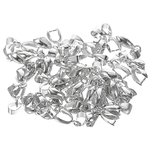 jojofuny 1 Satz 1 Set Schmuckherstellungszubehör Hängender Anhänger Klemmring Für Die Schmuckherstellung Zahlen Charms Verschluss Schlüssel Halskette Anhänger Verbinder Charm 50 Stück von jojofuny